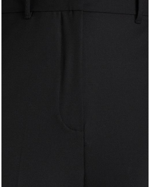 Marella Black Pants Polyester, Viscose, Elastane