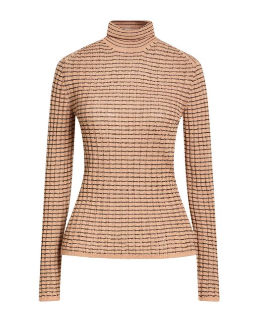 Alysi Brown Turtlenecks