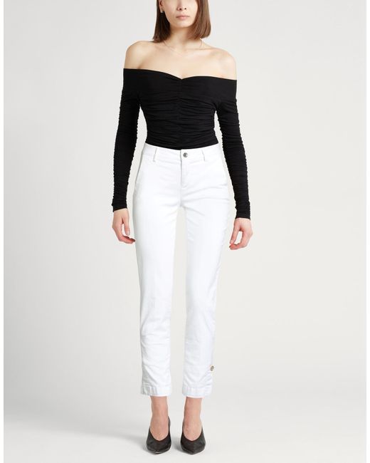 Liu Jo White Trouser