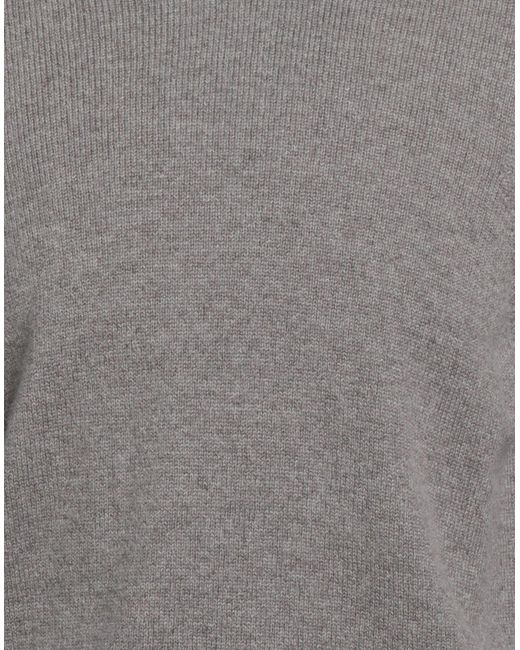 Tagliatore Gray Sweater Virgin Wool for men