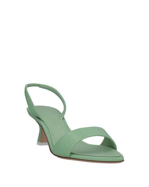 3Juin Green Sandals