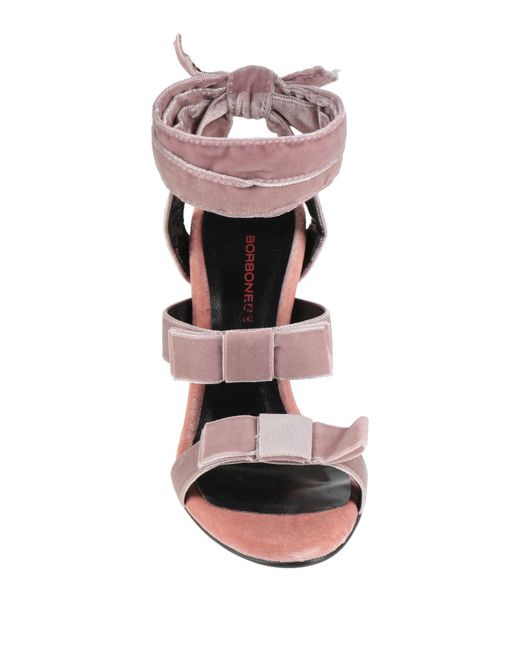 Borbonese Pink Sandals