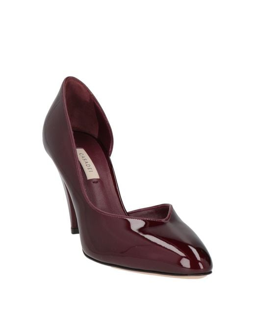 Casadei Purple Pumps