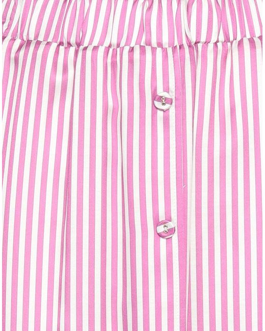 Shirtaporter Pink Midi-Rock