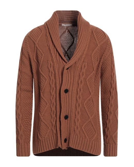 hinnominate Brown Cardigan for men