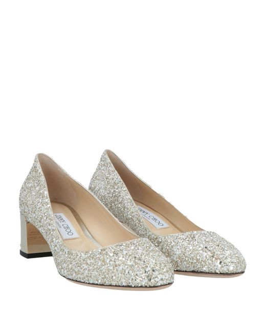 Jimmy Choo Metallic Leather Pumps (35.5)