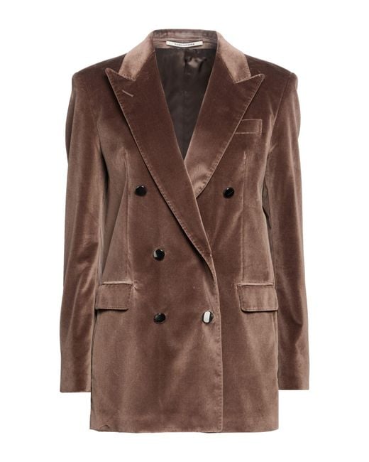 Tagliatore 0205 Brown Blazer