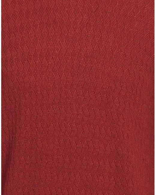 Angelo Nardelli Red Turtleneck for men