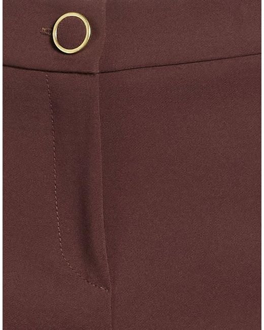 Rinascimento Purple Pants Polyester, Elastane