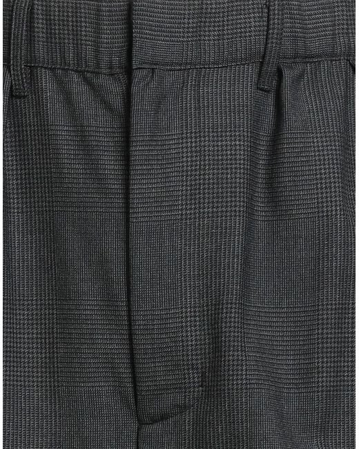 Aspesi Gray Pants Virgin Wool for men