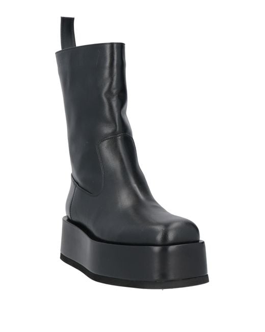 GIA RHW Black Ankle Boots