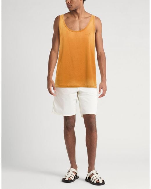 Marni Orange Tank Top for men