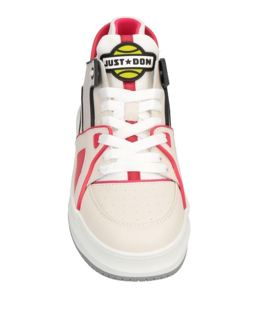 Just Don Pink Trainers for men