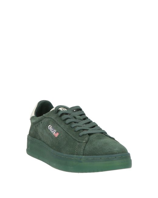 Autry Green Sneakers Leather