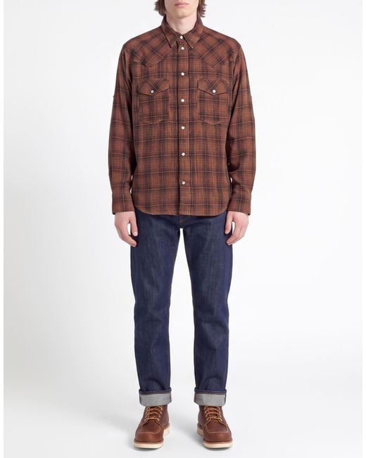 Isabel Marant Brown Shirt Cotton for men