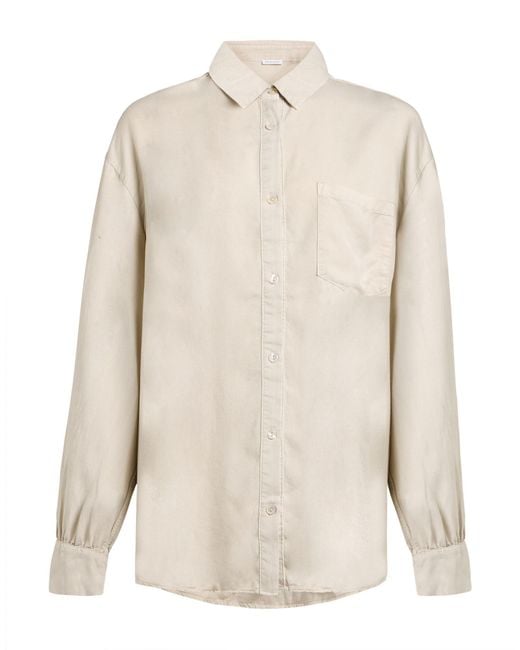 True Religion White Shirt Tencel