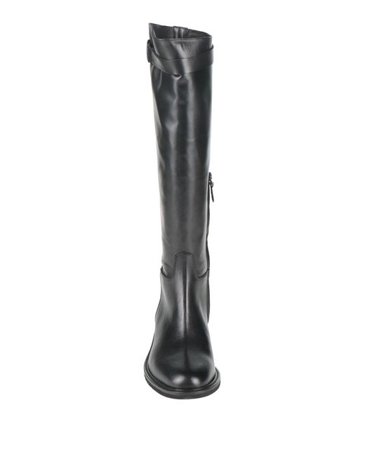 Anima Black Boot Leather