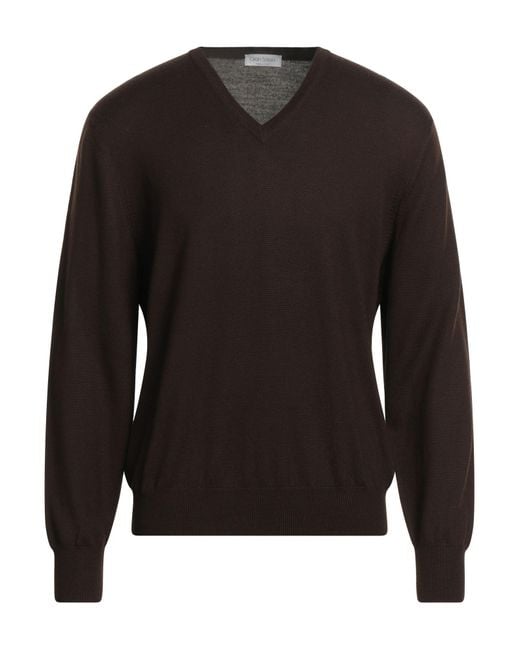 Gran Sasso Black Sweater for men