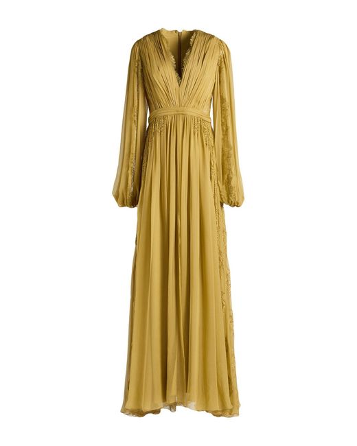 Zuhair Murad Yellow Maxi Dress
