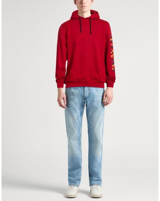 Paul & Shark Red Sweatshirt for men