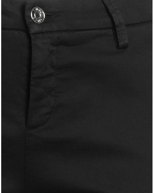 Liu Jo Black Pants Cotton, Elastane