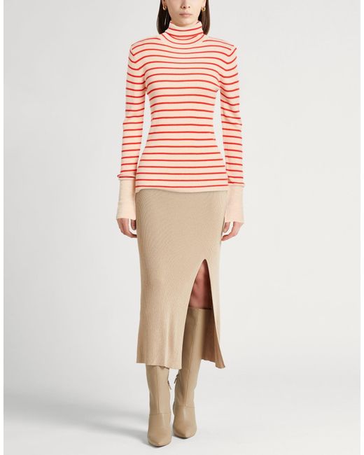 Alysi Red Turtlenecks