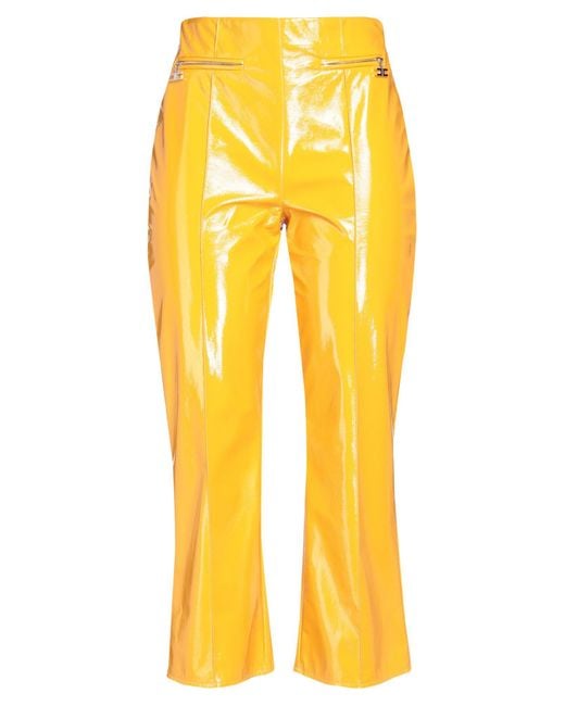 Pantalons courts Elisabetta Franchi en coloris Yellow