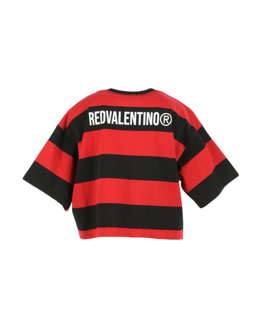 T-shirt di RED Valentino in Red