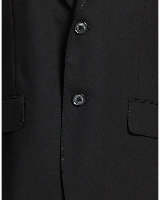 Liu Jo Black Blazer Wool, Polyester, Elastane for men