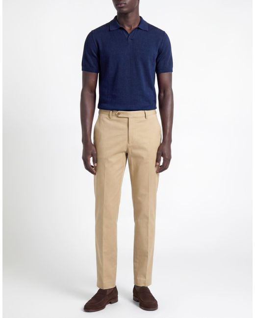 Berwich Natural Pants Cotton, Elastane for men