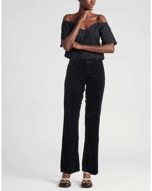 Closed Blue Midnight Pants Cotton, Elastane