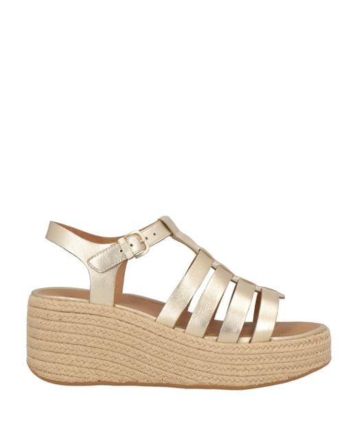 Fitflop Natural Espadrilles Leather