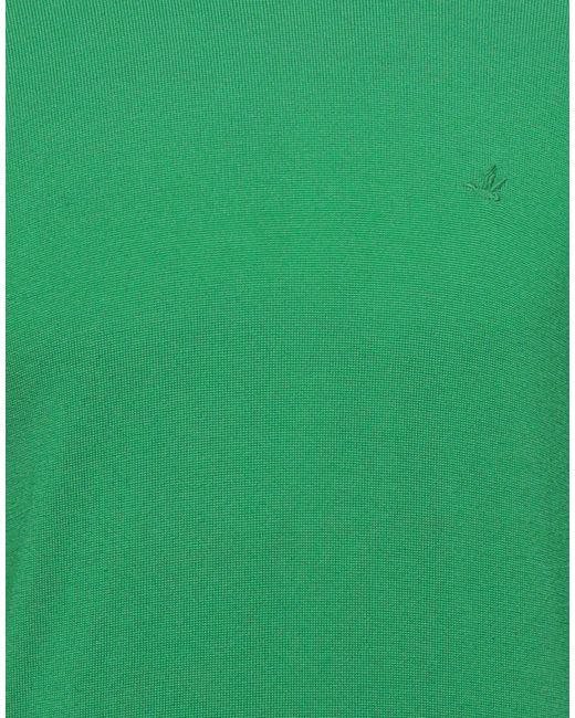 Brooksfield Green Turtleneck for men