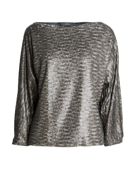Soallure Gray Top Polyester