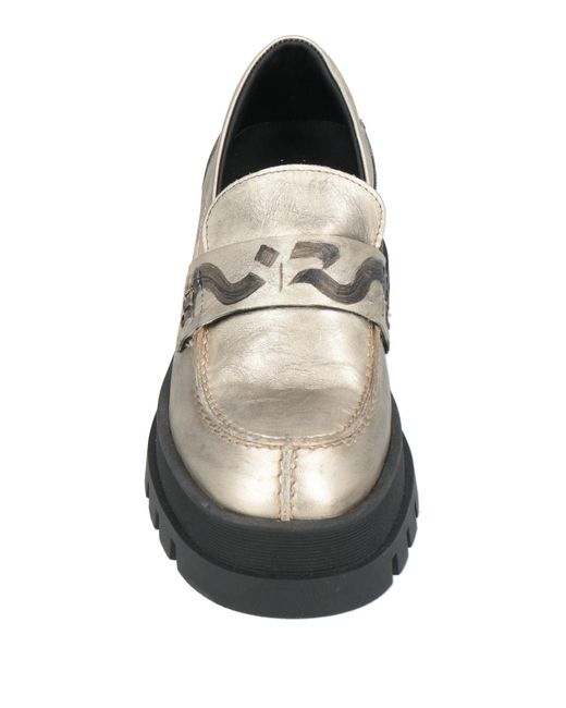 Nira Rubens Gray Mokassin