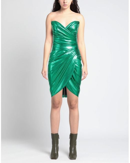 Rhea Costa Green Mini Dress