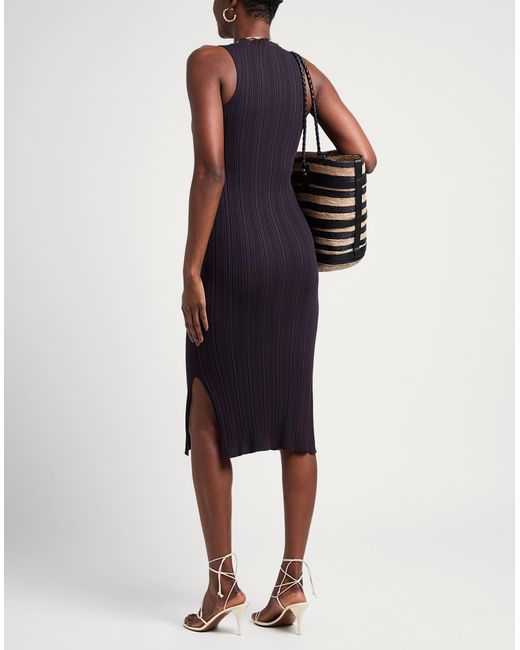 Peserico Blue Midi-Kleid