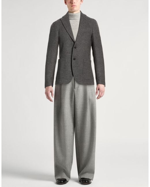 Tombolini Black Blazer Wool, Polyamide for men