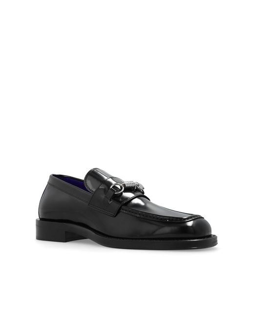 Shoes > flats > loafers Burberry pour homme en coloris Black