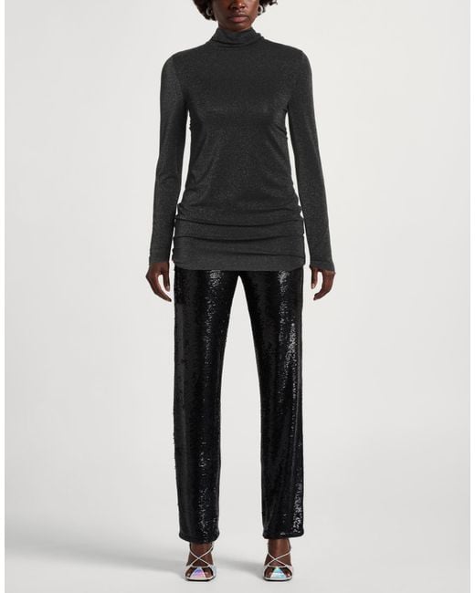 La Petite Robe Di Chiara Boni Black Top Polyamide, Viscose, Elastane, Polyester