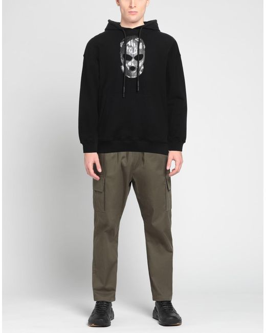 44 Label Group Black Sweatshirt Cotton for men