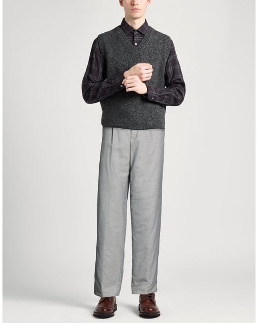 Emporio Armani Gray Pants for men