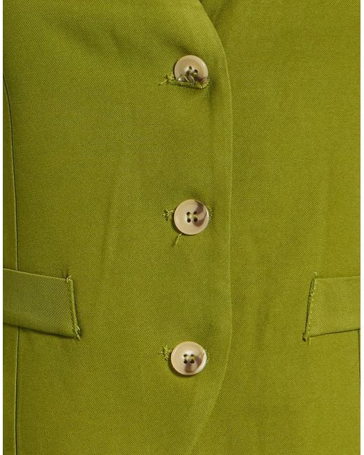 ViCOLO Green Tailored Vest Viscose, Polyester