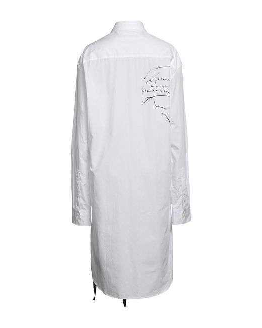 Ann Demeulemeester White Midi Dress