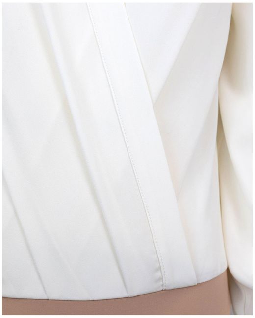Elisabetta Franchi White Bodysuit