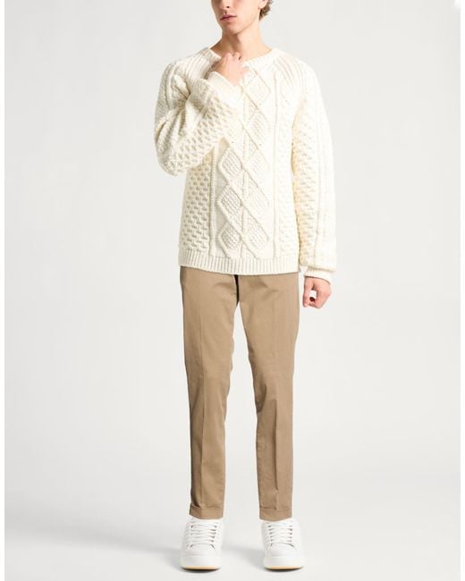 Michael Coal Natural Trouser for men