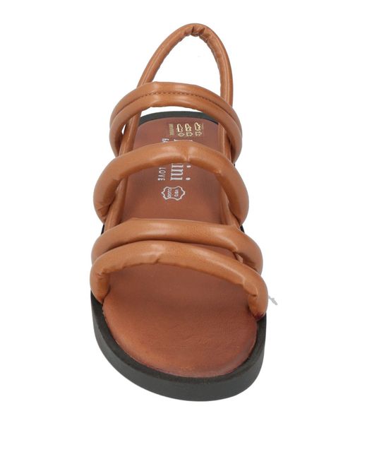 Felmini Brown Sandals Leather