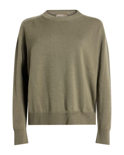 Gentry Portofino Green Military Sweater Cashmere