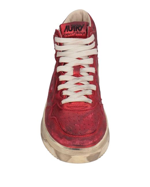 Autry Red Trainers for men