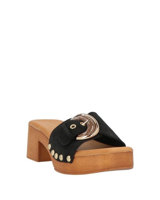 Nila & Nila Black Sandals